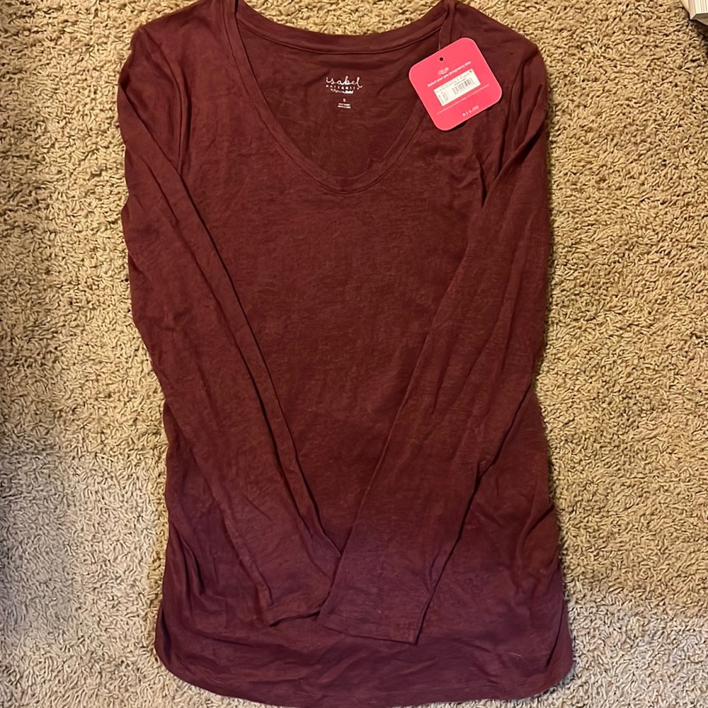 Ingrid & Isabel long sleeve maternity top